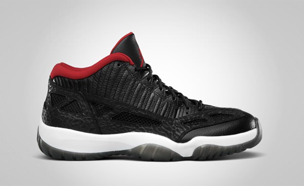 Air Jordan 11 Low IE Black/Varsity Red-White