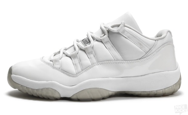 Bring 'em Back: Air Jordan 11 Low White/Zen Grey