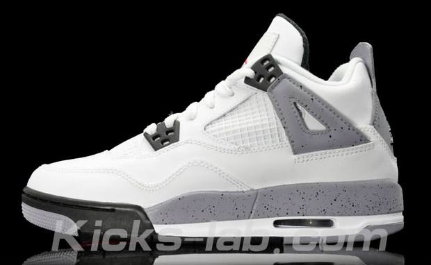 Air Jordan 4 GS "Cement" Another Look