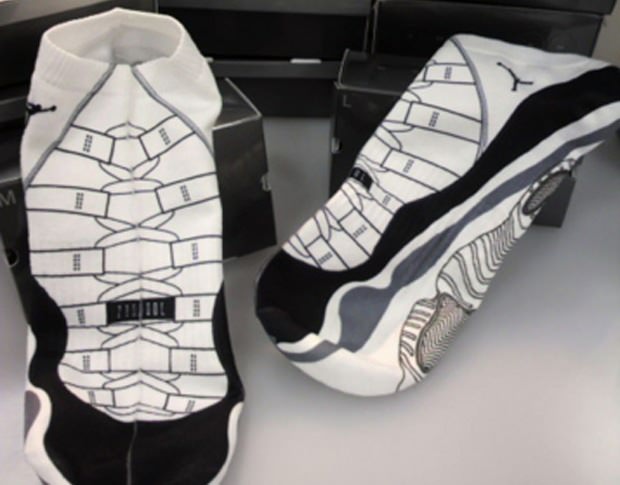 Air Jordan 11 "Concord" Sock