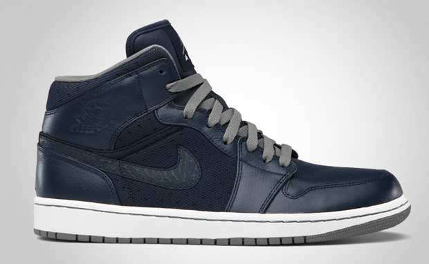 Air Jordan 1 Phat Obsidian/Cool Grey-White