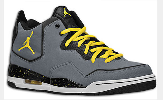 Jordan Courtside Flight Cool Grey/Yellow-Black