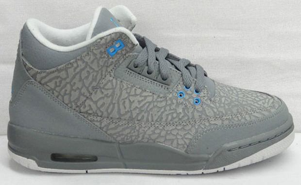 Air Jordan 3 GS "Grey Flip"