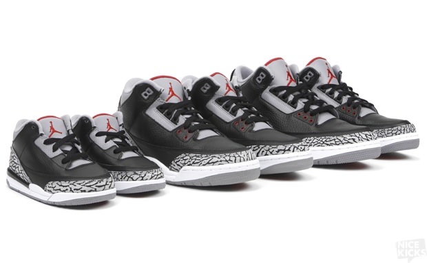 Air Jordan 3 Black/Cement