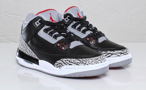 Air Jordan 3 GS "Black Cement"