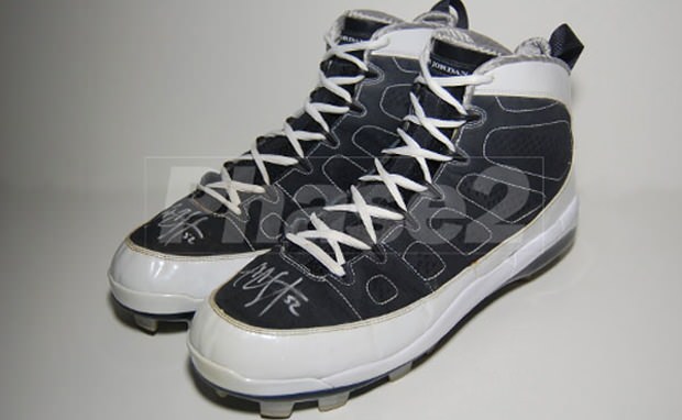 Air Jordan 9 CC Sabathia Cleats ?Yankees?