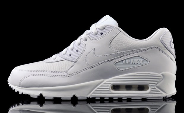 Nike Air Max 90 Premium "White Leather"