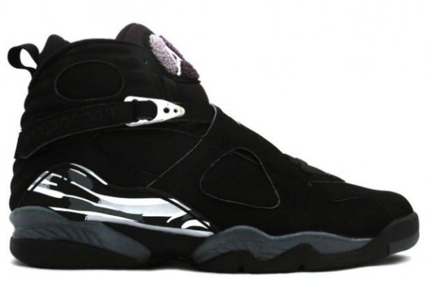 Air Jordan 8 Black/Chrome