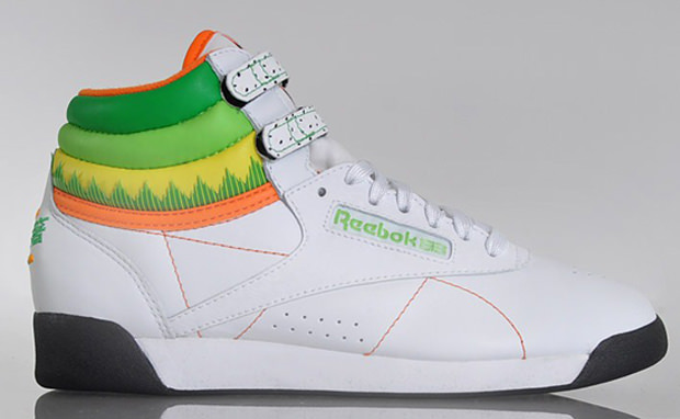 Reebok Freestyle Hi "Sushi" Pack