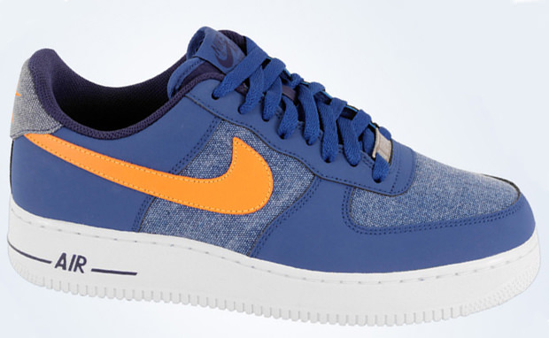 Nike Air Force 1 Low Storm Blue/Vivid Orange