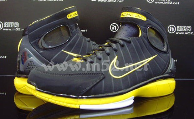 Nike Zoom Huarache 2k4 Black/Varsity Maize