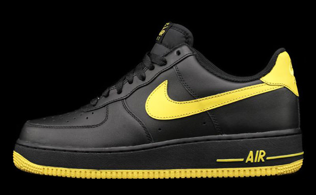 Nike Air Force 1 Black/Varsity Maize