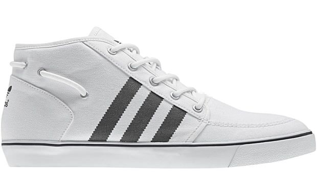 adidas Court Deck Vulc Mid White/Dark Indigo-Black