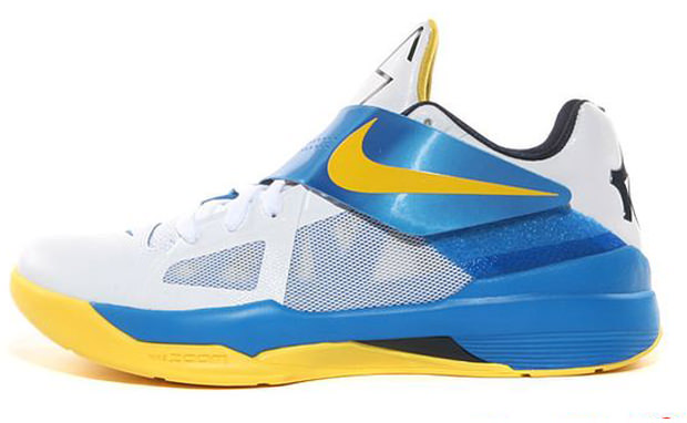 Nike Zoom KD IV White/Photo Blue-Tour Yellow