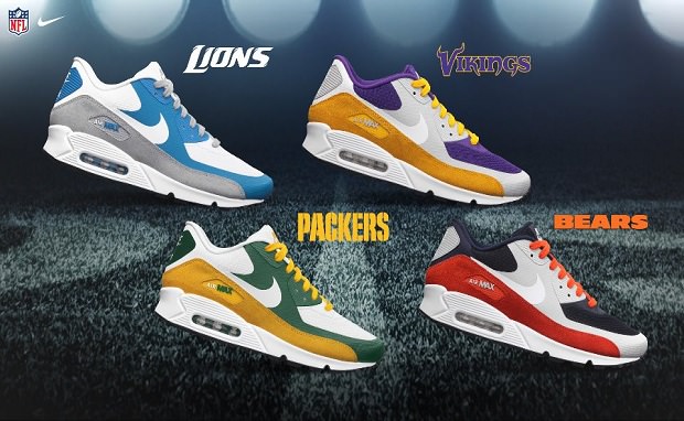 NFL x Nike Air Max 90 Premium ?NFC North?