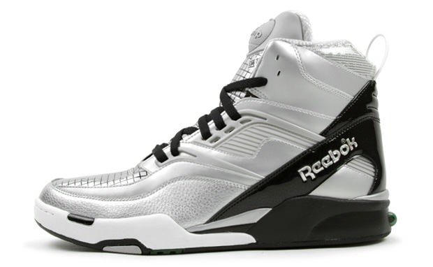 Reebok Twilight Zone Pump Silver/Black-Medium Grey