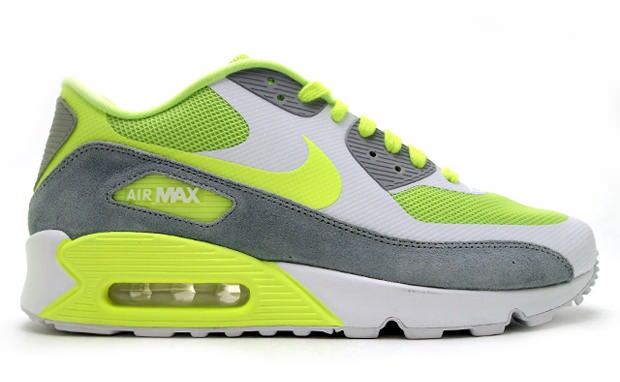 Nike Air Max 90 Premium Volt/Wolf Grey