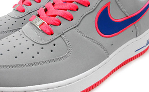 Nike Air Force 1 Grey/Royal-Hot Pink