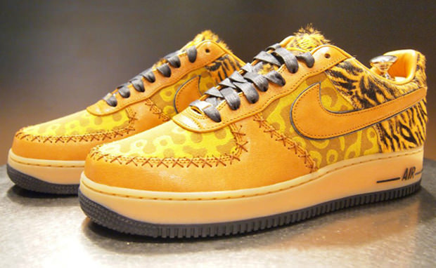 Nike Air Force 1 Bespoke "Tiger"