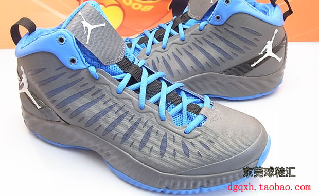 Jordan Super Fly Grey/University Blue