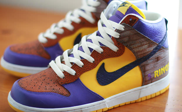 Nike Dunk High "Playoff Pack" Custom