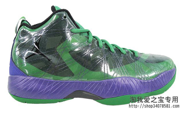 Air Jordan 2012 Lite Green/Purple