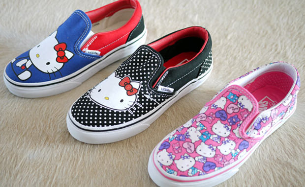 Hello Kitty x Vans Summer '12 Collection