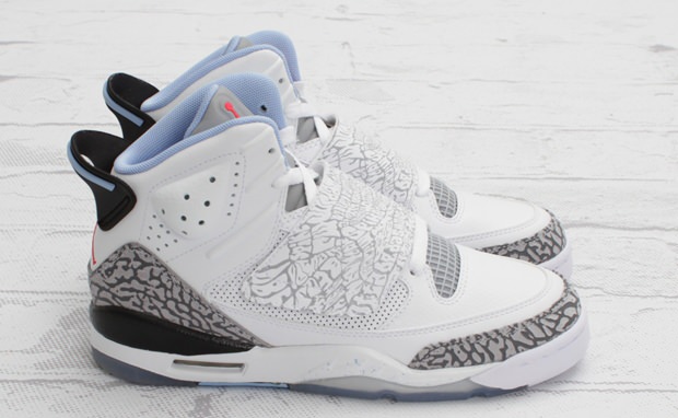 Jordan Son of Mars GS White/Prism Blue-Wolf Grey