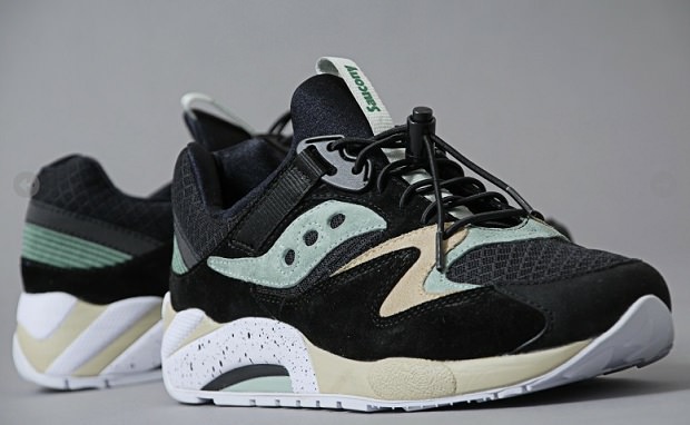 Sneaker Freaker x Saucony Grid 9000 "Bushwhacker" Release Date