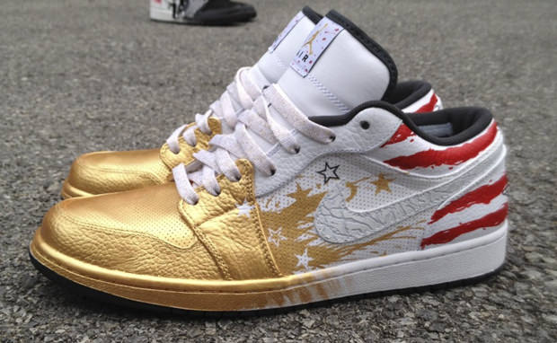 Air Jordan 1 Low "Dave White" Custom