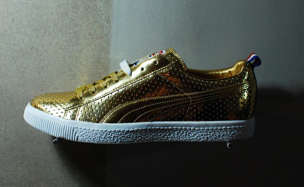 UNDFTD x PUMA Clyde "24K Gold"