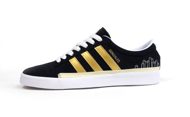 adidas New Vulc Low - Black/Gold