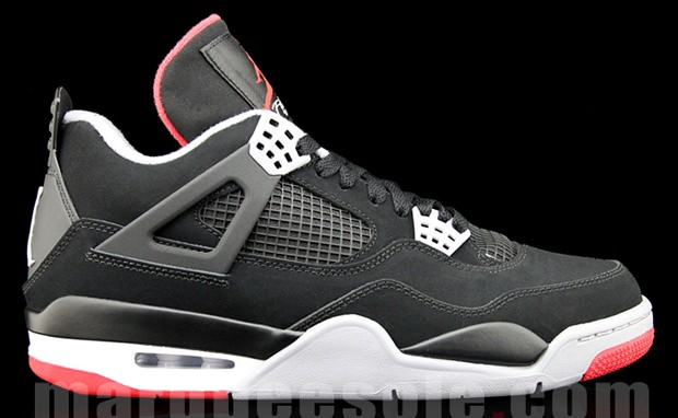 Air Jordan 4 Black/Varsity Red