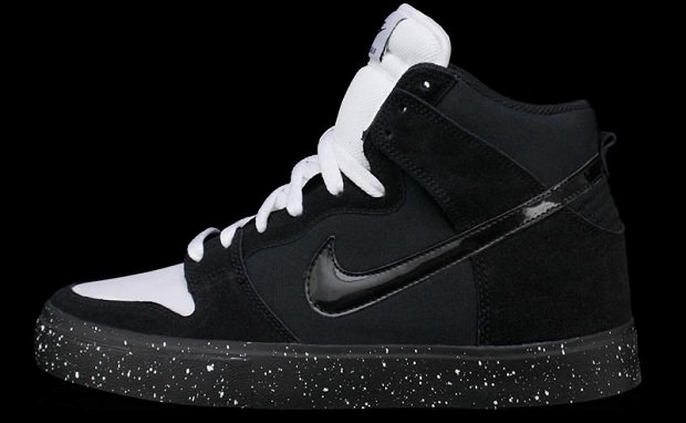 Nike Dunk Hi LR Black/White 'Speckle'