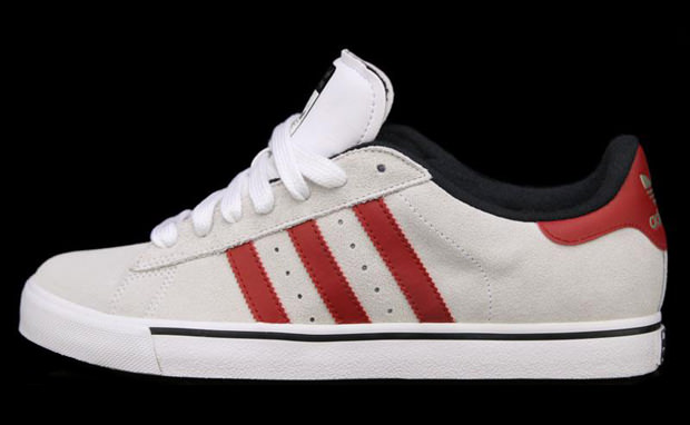 adidas Campus Vulc White/Red