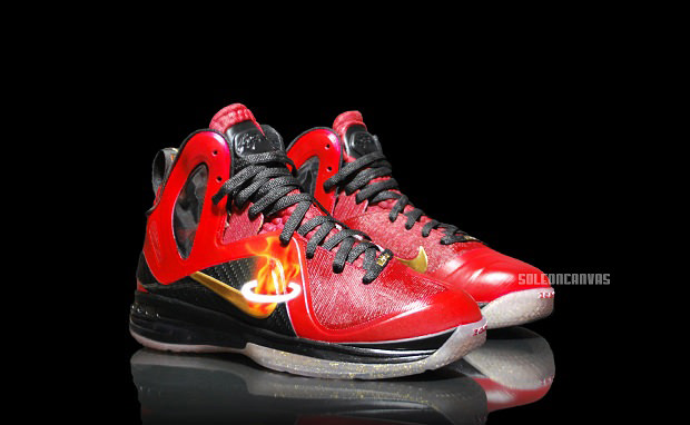 Nike LeBron 9 "Finals" Custom