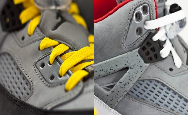 Jordan Spizike iD Cement & Nubuck Samples