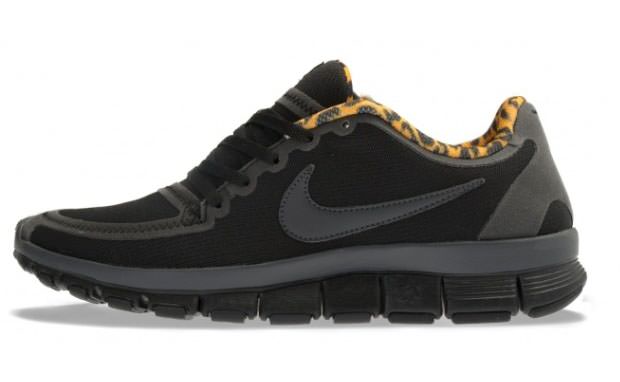 Nike WMNS Free 5.0 V4 - Black/Leopard