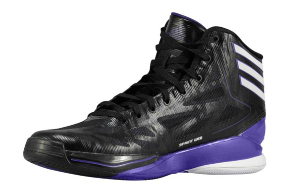 adidas adiZero Crazy Light 2 Black/White-Regal Purple