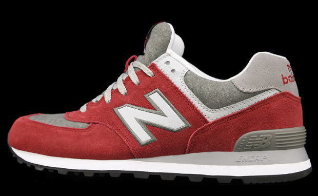 New Balance 574 "Jersey" - Red