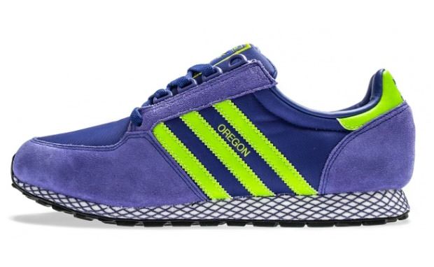 adidas Oregon Dark Purple/Slime