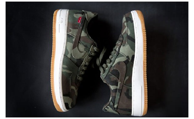 Supreme x Nike Air Force 1 Low "Camo"