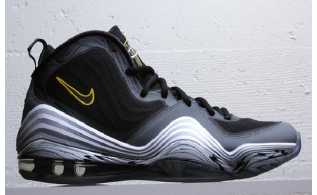 Nike Air Penny V Black/Cool Grey-Tour Yellow