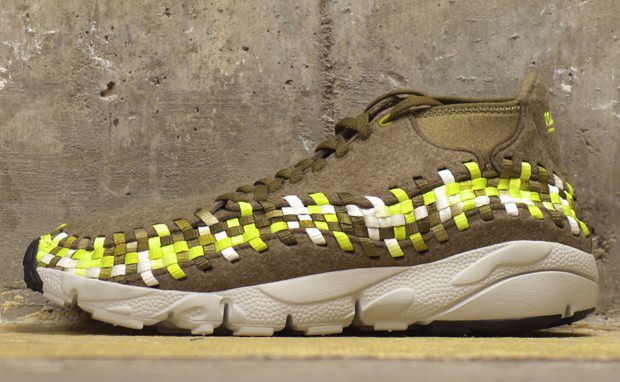 Nike Air Footscape Woven Chukka Raw Umber/Volt