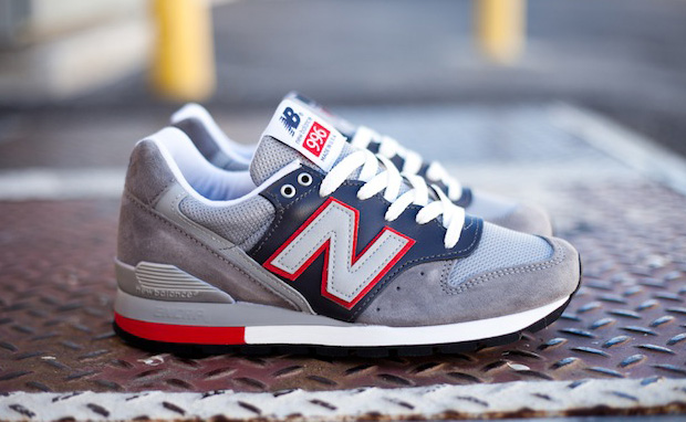 New Balance 996ER Grey/Red-Blue