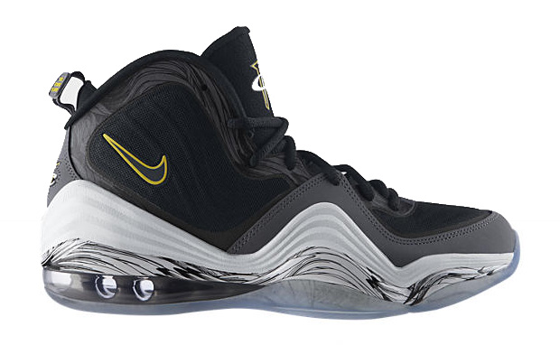 Nike Air Penny V Color Grey/True Yellow