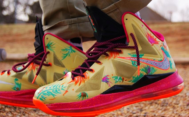 Nike LeBron X LeBronold Palmer Custom