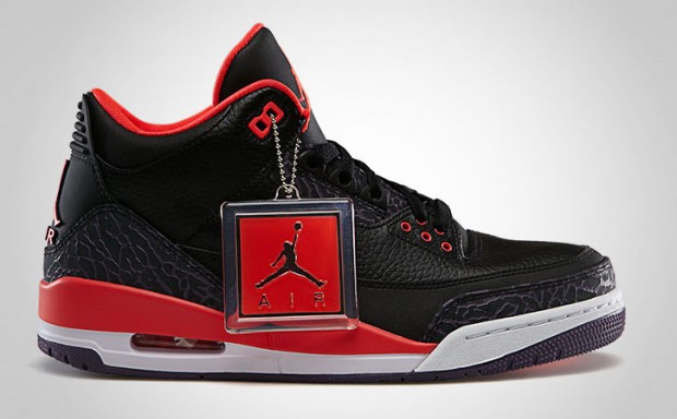 Air Jordan 3 Bright Crimson 136064-005