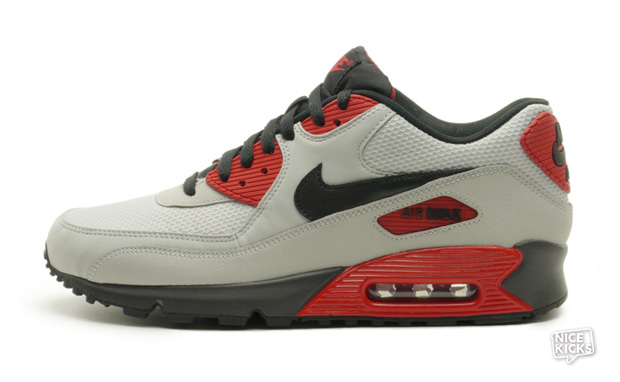 Nike Air Max 90 Essential Strata Grey/Gym Red