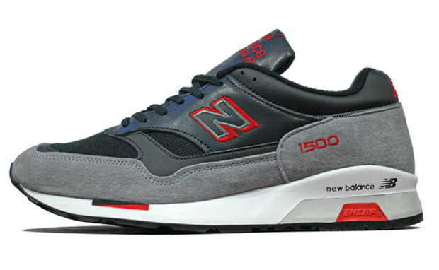 New Balance 1500 Grey/Red-Black